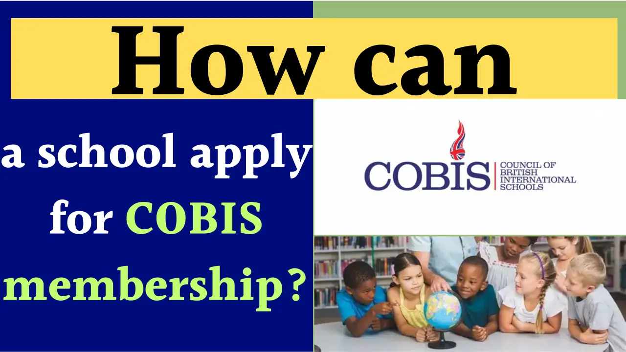 How can a school apply for COBIS membership