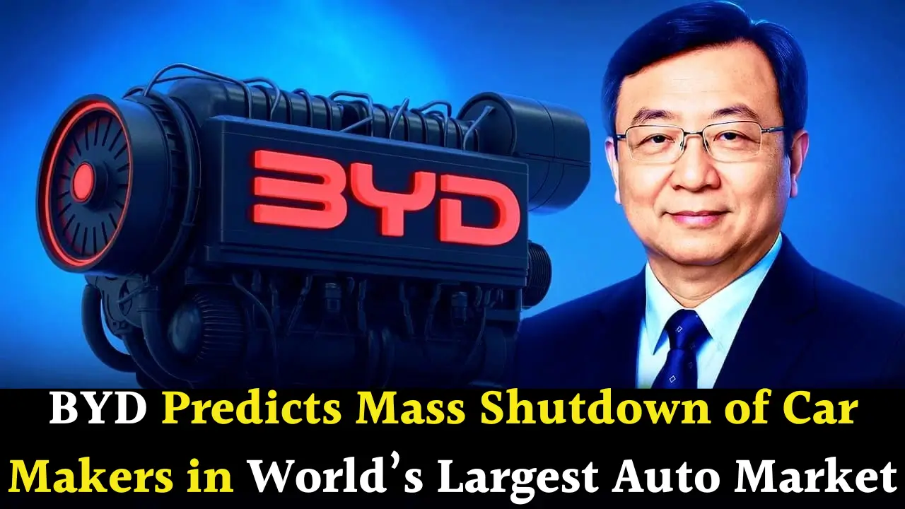 BYD predicts a mass shutdown of car manufacturers